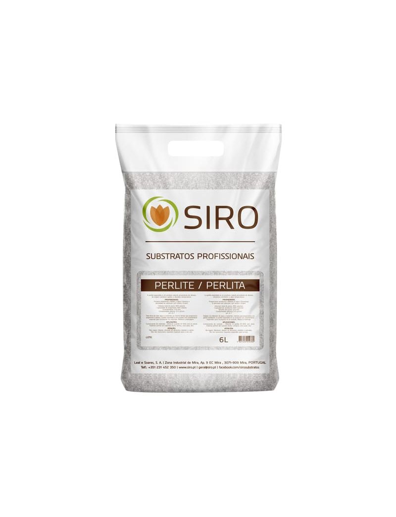 Perlite expandida SIRO 6L 3-6MM