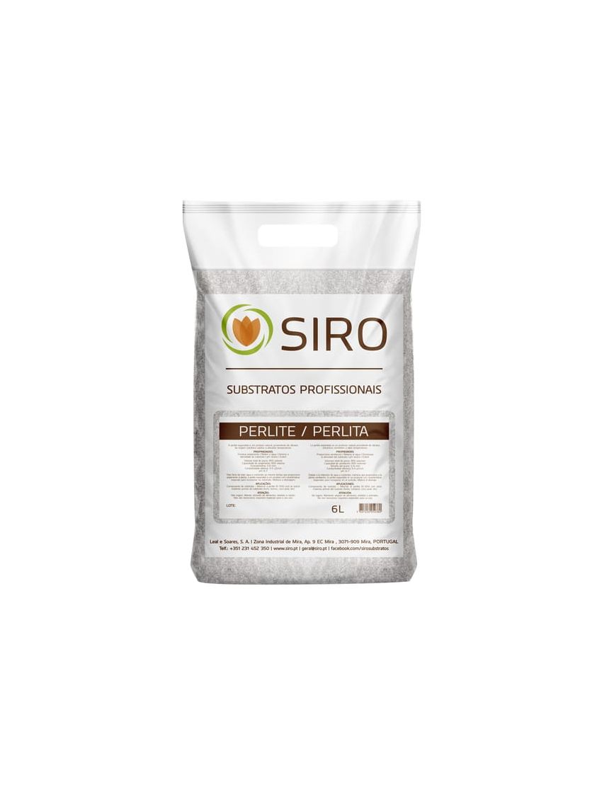 Perlite expandida SIRO 6L 3-6MM